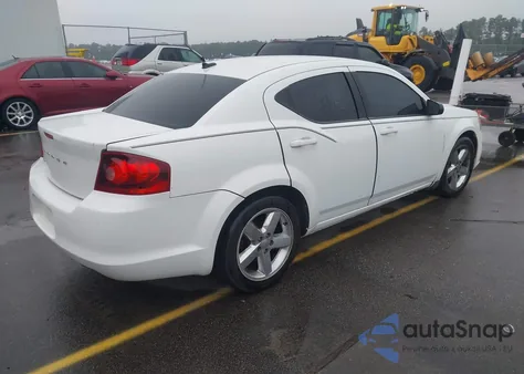 2013 Dodge Avenger Se from USA, damaged, VIN 1C3CDZAB2DN563845